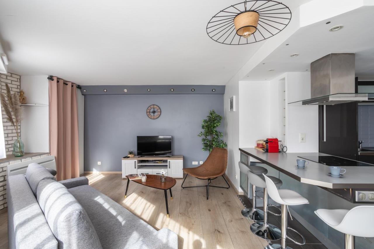 Le Crucy - T2 Avec Parking Appartement Nantes Buitenkant foto